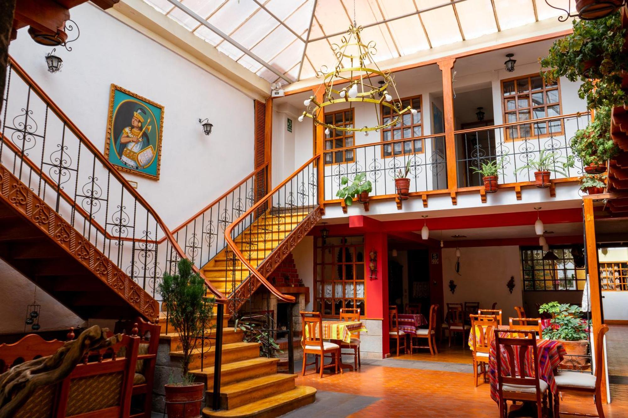Hotel La Posada De Atahualpa Cuzco Exterior foto